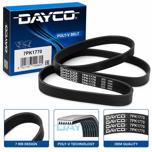 Dayco 7pk1770 serpentine aux - serpentine,