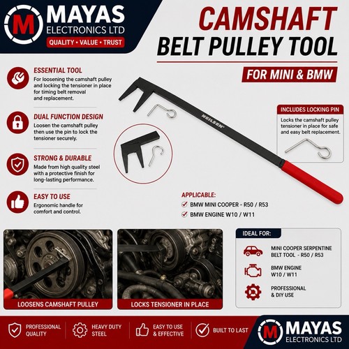 Serpentine belt puller - serpentine, tool