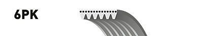 Gates alternator fan ribbed - gates,